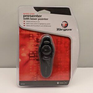 TARGUS Wireless Presenter With Laser Pointer [ Red Beam ] | AMP03US | NEW